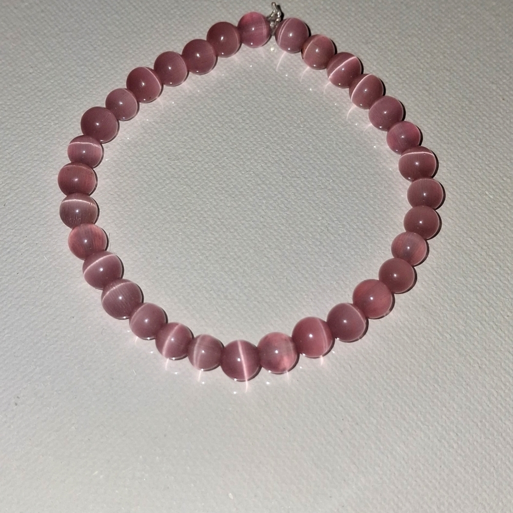 Pink Lily Bracelet